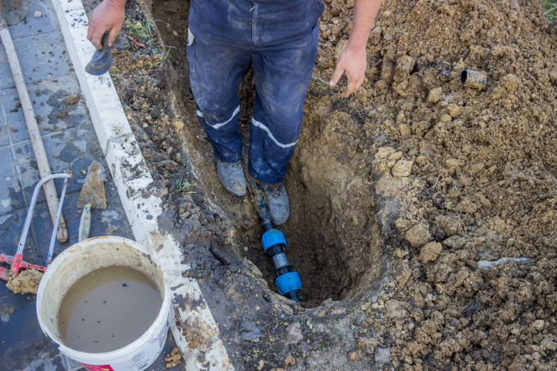 Underground Water Line Repair
