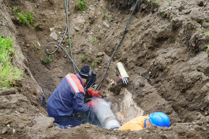 Underground Water Line Repair