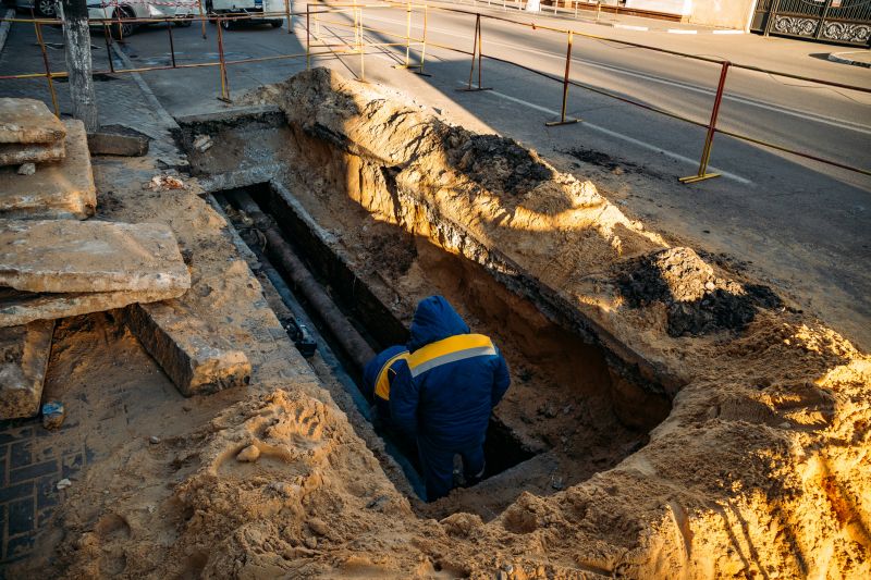 Underground Water Line Repair