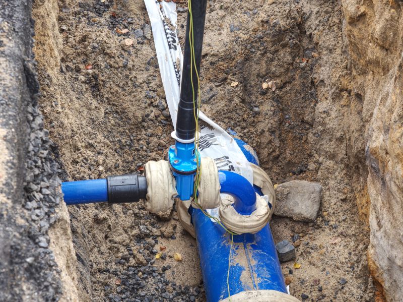 Underground Water Line Repair