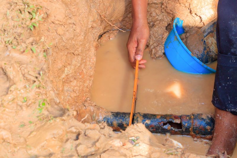 Underground Water Line Repair