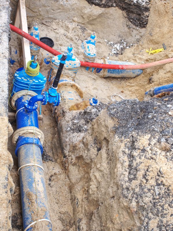 Underground Water Line Repair