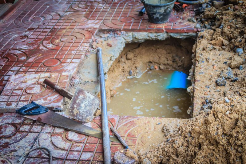Underground Water Line Repair